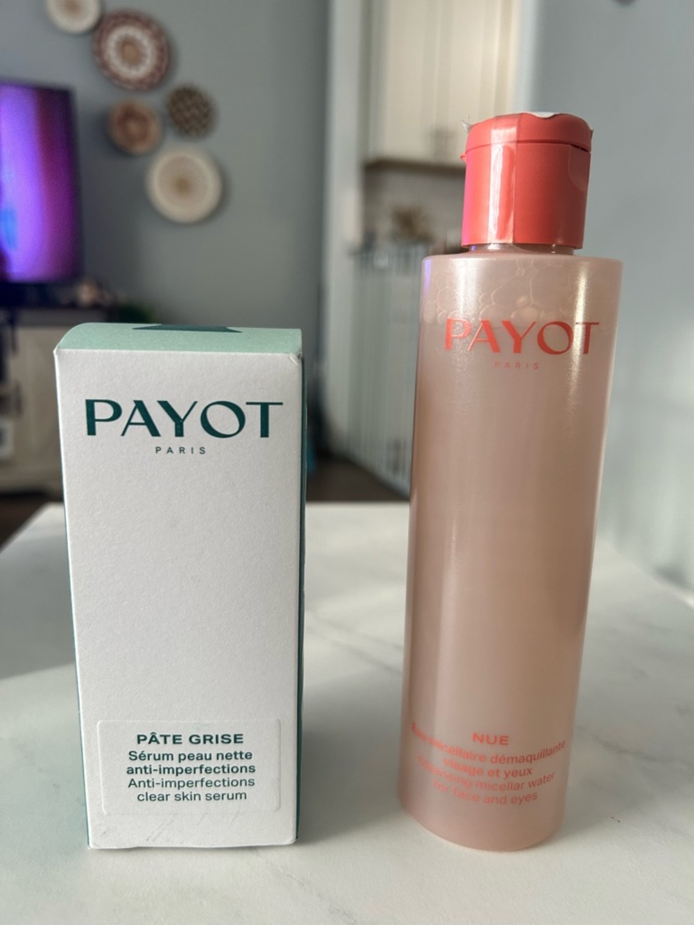 Payot Paris Skincare Set – Pâte Grise Serum + Nue Micellar Cleansing Water